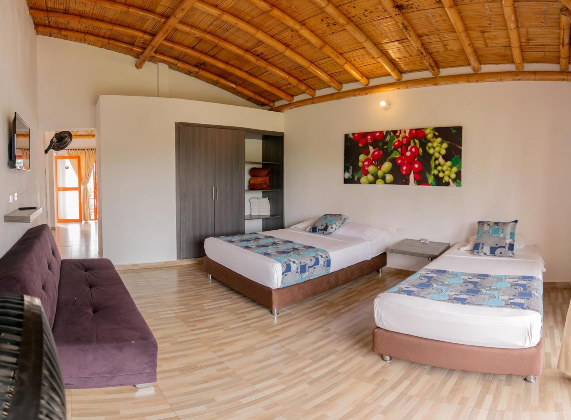 Hotel Campestre La Aldea Montenegro Zewnętrze zdjęcie